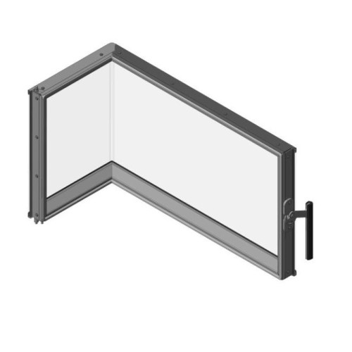 Dveře topeniště KV HEAT R 2G S 70.44.33.13   